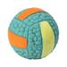 Shldybc Dog Toys Soft Rubber Dog Toys Puppy Chew Toy Squeaky Toy Fetch Play Animal Ball Toy 1 Piece of Pet Toy Dog Toy Latex Rugby Tennis Dog Sounding Ball Pet Toyï¼ˆSmallï¼‰