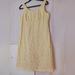 J. Crew Dresses | J.Crew Dress, Size 10, Yellow, With Flower Embroidery, 100% Cotton,Zipper. | Color: Yellow | Size: 10