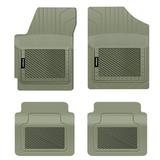 PantsSaver Custom Fit Floor Mats for Honda Fit 2016-2022 All Weather Protection -4 Piece Set (Gray)