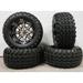 Fairway Alloys Aggressor Golf Wheels 12 22x11-12 Sahara Tires E-Z-GO & Club Car