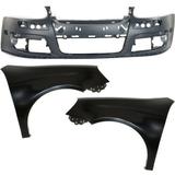 Fender Bumper Cover Kit For VW 05-10 Jetta Sedan 09 Jetta Wagon Front 5th Gen Fits select: 2007 VOLKSWAGEN JETTA WOLFSBURG 2006 VOLKSWAGEN JETTA TDI LEATHER