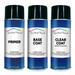 Spectral Paints Compatible/Replacement for Kia C7 Cosmos Blue Metallic: 12 oz. Primer Base & Clear Touch-Up Spray Paint Fits select: 2002-2005 KIA SEDONA 2001-2002 KIA SPORTAGE