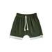 Toddler Baby Boy Shorts Summer Stripe Lightning Print Athletic Shorts Elastic Jogger Casual Shorts