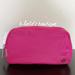 Lululemon Athletica Bags | Lululemon Everywhere Belt Bag Sonic Pink (Barbie Pink Hot Pink) 1l Brand New Nwt | Color: Pink/Silver | Size: Os