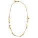 Kate Spade Jewelry | Kate Spade Gold Don’t Kiss Me Now I’m Busy Necklace | Color: Gold | Size: Os