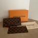 Louis Vuitton Bags | Louis Vuitton Damier Ebene Red Lining Josephine Wallet N63543 *Brand New* | Color: Brown/Red | Size: Os