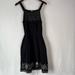 Anthropologie Dresses | Anthropologie Margaret O’leary Black Cotton Tank Midi Dress Women’s Extra Small | Color: Black/White | Size: Xs
