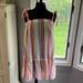 J. Crew Dresses | J. Crew Re-Imagined Women’s Multi-Color Striped Cotton Shoulder Tie Sun Dress | Color: Pink/Yellow | Size: S