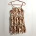 American Eagle Outfitters Dresses | American Eagle Outfitters Floral Mini Dress | Color: Brown/Cream | Size: Xs