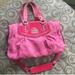 Coach Bags | Authentic Coach Pink Fabric Bag | Color: Pink | Size: Os