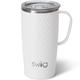 Swig Life 22oz Travel Mug | Insulated Tumbler with Handle and Lid, Cup Holder Friendly, Dishwasher Safe, Stainless Steel, Insulated Coffee Mug with Lid and Handle (Golf Ball Textured Frame)