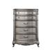 ACME Furniture 5 - Drawer Accent Chest Wood in Brown/Gray | 56 H x 40 W x 19 D in | Wayfair BD00607