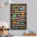Trinx Dinosaur Name Canvas Print w/ Custom Personalization | Wall Art For Kitchen, Play Area, Or Family Room | Ready To Hang | Rectangle Canvas | Wayfair