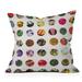 Latitude Run® Kartel Euro Square Indoor/Outdoor Pillow Cover & Insert Polyester/Polyfill blend | 26 H x 26 W x 3 D in | Wayfair