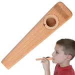 Kazoo en bois massif pour enfants flûte instruments de musique classiques accessoires pour maire