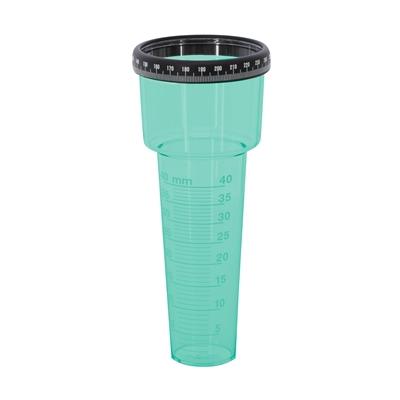 Regenmesser mit Zählring, Niederschlagsmesser zur einfachen Regenwassermessung Image