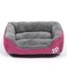 Dog Beds for Large Medium Small Dogs Durable Washable Dog Sofa Bed Cozy Rectangle Puppy Bed Calming Orthopedic Pet Bed Cat Beds with Non-Slip Bottom Machine Washable Soft Dog Crate Bed for Sleeping