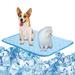 Summer Dog Cooling Mat Self Cool Pads for Small Medium Large Dogs Non-Slip Pet Reusable Training Pad Fast Absorbent for Beds Crates Kennels