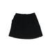 Lou & Grey for LOFT Casual A-Line Skirt Mini: Black Print Bottoms - Women's Size Large