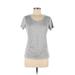 Reebok Active T-Shirt: Gray Activewear - Women's Size Medium