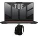 ASUS TUF Gaming A17 Gaming/Entertainment Laptop (AMD Ryzen 7 7735HS 8-Core 17.3in 144Hz Full HD (1920x1080) GeForce RTX 4050 Win 11 Home) with Backpack