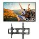 Samsung QN75QN85CAFXZA 75 4K Neo QLED Smart TV with Dolby Atmos with a Sanus VMPL50A-B1 Tilting Wall Mount for 32 -85 Flat Screen TVs (2023)