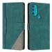 Case for Motorola Moto G71 5G PU Leather Flip Folio Cover with Card Holders Magnetic Closure Folding Kickstand