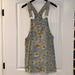 American Eagle Outfitters Dresses | American Eagle Sunflower Overall Dress, Size M | Color: Blue/Yellow | Size: M