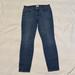J. Crew Jeans | J.Crew Toothpick Jeans 27 Womens 4 Ankle Mid Rise Stretch Denim Super Skinny | Color: Blue | Size: 27