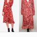 Free People Dresses | Free People Kimono Dress | Color: Orange/Red | Size: 12