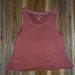 American Eagle Outfitters Tops | American Eagle Outfitters Soft & Sexy Flowy Tank Top / Large / Burgundyish Pink | Color: Pink | Size: L