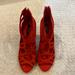 Zara Shoes | Brand New Heels | Color: Red | Size: 38