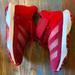 Adidas Shoes | Adidas James Harden Ortholite High Top Basketball Shoes - Youth Size 5.5 | Color: Red/White | Size: 5.5bb