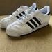 Adidas Shoes | Adidas Samoa Shoes 7 Women’s White Navy | Color: Blue/White | Size: 7