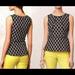 Anthropologie Tops | Anthropologie Weston Black Polkadot Peplum Sleeveless Top | Color: Black | Size: S