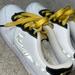 Nike Shoes | Air Forces, Boys Size 4 , Never Worn . And In Perfect Condition | Color: White/Yellow | Size: 4b