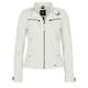 Lederjacke MAZE "31Ryana" Gr. XS, weiß (white) Damen Jacken Lederjacken