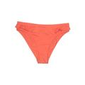 Pour Moi? Swimsuit Bottoms: Orange Solid Swimwear - Women's Size 10