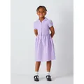 John Lewis School Belted Gingham Checked Summer Dress