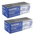 Original Multipack Brother Fax-8300J Printer Toner Cartridges (2 Pack) -TN6600