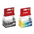 Original Multipack Canon PIXMA iP2500 Printer Ink Cartridges (2 Pack) -2145B001