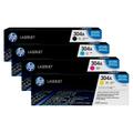 Original Multipack HP Colour LaserJet CM2320nf Printer Toner Cartridges (4 Pack) -CC530A