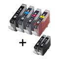 Compatible Multipack Canon PIXMA iP5100 Printer Ink Cartridges (6 Pack) -0620B001