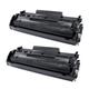 Compatible Multipack HP LaserJet 1022nw Printer Toner Cartridges (2 Pack) -12A, Q2612AD