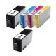 Compatible Multipack HP PhotoSmart Premium Fax C410b Printer Ink Cartridges (5 Pack) -N9J74AE