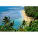 Bay Isle Home™ Napali Coast State Park by Corey Donohue - Wrapped Canvas Photograph Canvas in Blue/Green | 20 H x 30 W x 1.25 D in | Wayfair