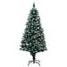 The Holiday Aisle® Vidaxl Artificial Christmas Tree w/ Pine Cones & White Snow 6 Ft in Green | Wayfair 2794F8128CC547929B26F07F0AFFC20D