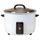 Aroma 60 Cups Residential Rice Cooker Stainless Steel in White | ARC-1033E