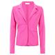 Cartoon Damen Casual-Blazer mit Reverskragen Rose Violet,34