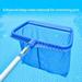 Hesroicy Pool Skimmer Net Larger Capacity Fine Mesh Labor-saving Universal Easy Installation Remove Debris Leaf Skimmer Net Swimming Pool Cleaning Mesh Pool Supplies